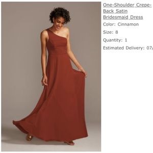 David’s Bridal Bridesmaids Dress